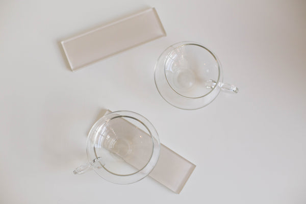 Glass Demi Espresso Cups | Vintage