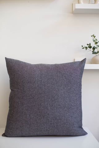 Japanese Cotton Linen Pillow | Charcoal