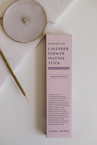 Lavender Flower Incense Stick