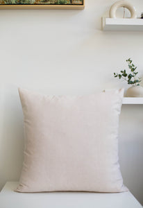 Japanese Cotton Linen Pillow | Oyster