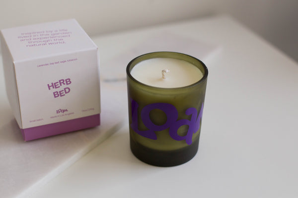 Herb Bed Candle