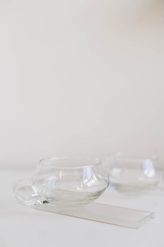 Glass Demi Espresso Cups | Vintage